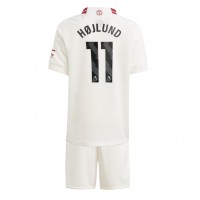 Manchester United Rasmus Hojlund #11 Replica Third Minikit 2023-24 Short Sleeve (+ pants)